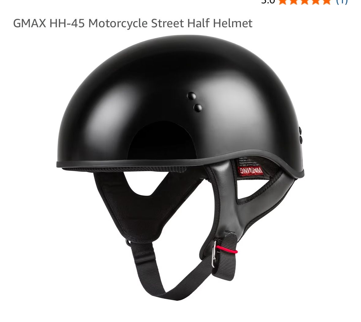 GMAX HH-45 Motorcycle Street Half Helmet