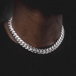 White Gold Plated Necklace