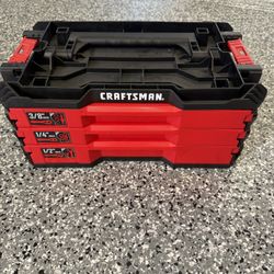 CRAFTSMAN VERSASTACK 262 -Piece Metric and standard (SAE) Mechanics Tool Set with Hard Case