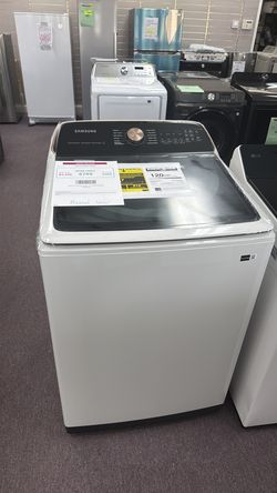 Samsung 5.5 cu. ft. Extra-Large Capacity Smart Top Load Washer with Super Speed wash