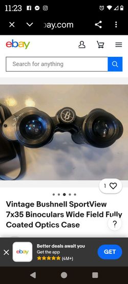 Vintage binoculars