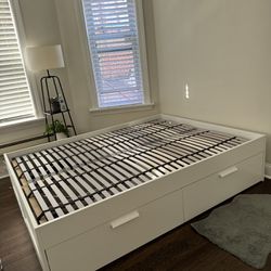 Bed frame with Storage+ Foam Mattress+ Bed Base