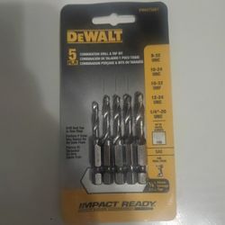 Dewalt  Combination Drill And Tap Kit 