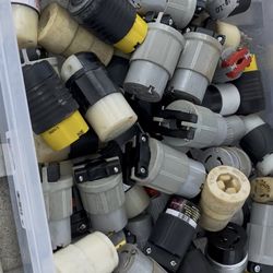 Bulk Electrical supplies around $5 each plug. Some more or less. Discount for bulk. Selling cheap.   Pick and choose. Prices vary. Meetup at swapshop 