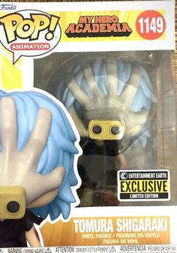 FUNKO POP VINYL MY HERO ACADEMIA TOMURA SHIGARAKI # 1149 EE EXCLUSIVE NEW