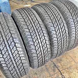 265/70r17 Dunlop Tires Cón 80% De Vida Las 4 