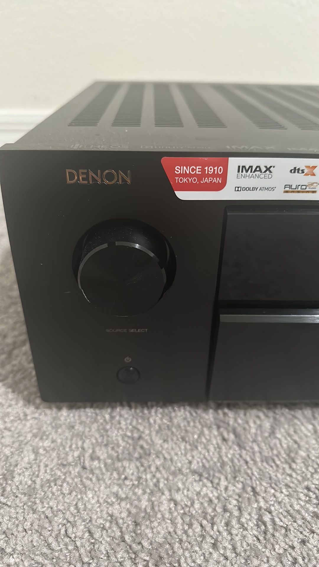 Denon AVR-X4700H 9.2 Ch. 125W 8K AV Receiver with HEOS® Built-in