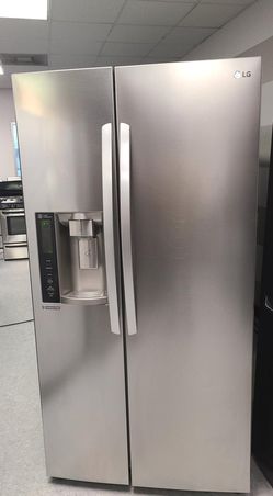 LG Side-by-Side Stainless Steel Refrigerator Fridge
