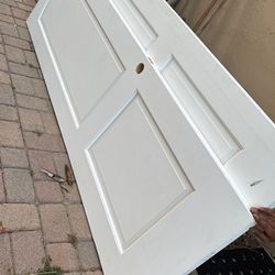 2 Brand New Solid Wood Doors 