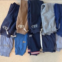 Kids Pants Size 6-7 T 10 Pairs 