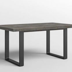 Minnich Solid Wood Base Dining Table not included chairs