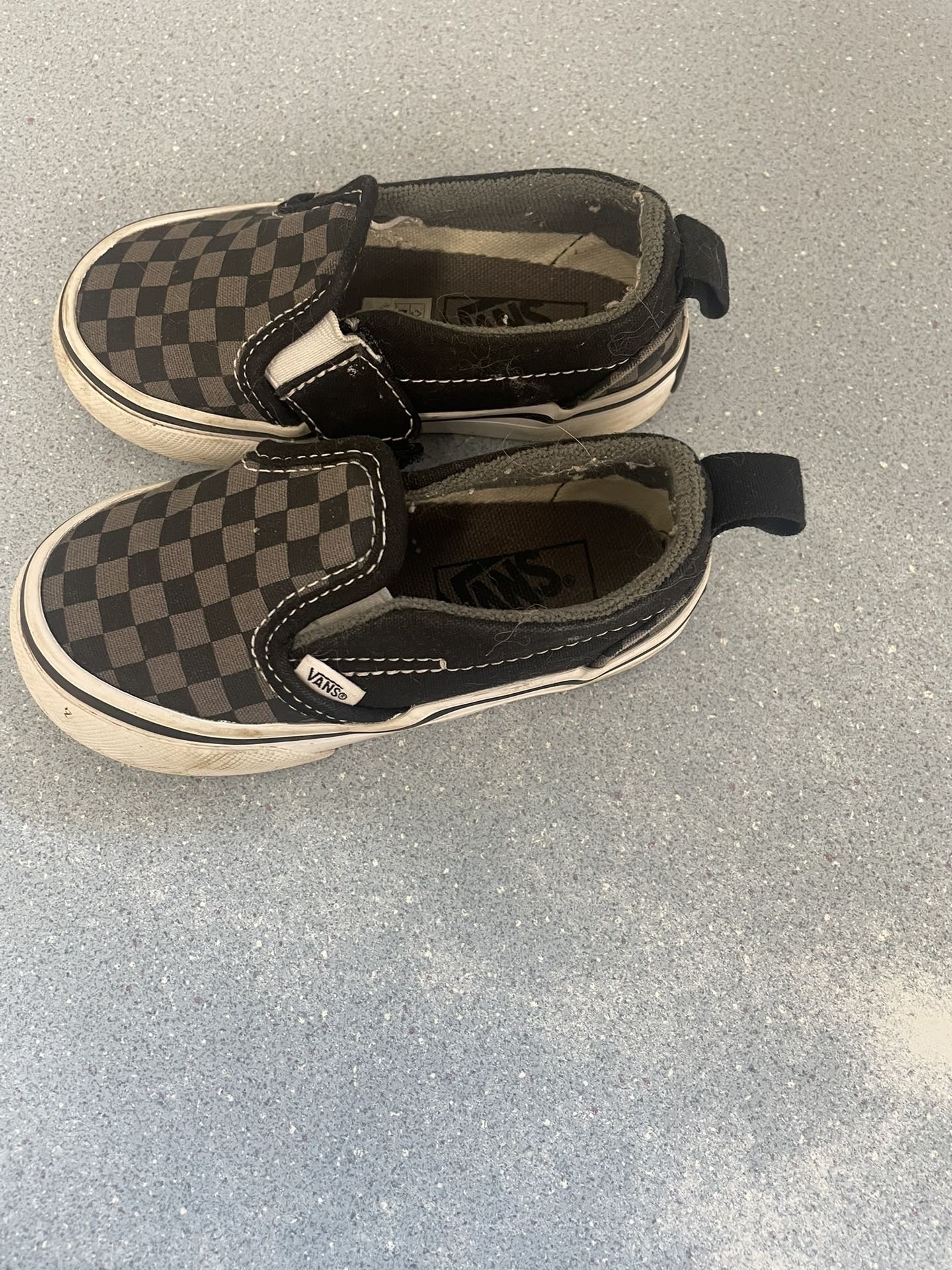 Toddlers Size 7 Vans Shoes 