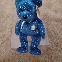 DECADE BEANIE BABY BEAR BORN JANUARY 22 2003