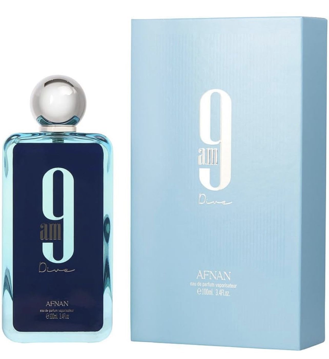 Afnan 9 AM Dive Unisex Eau De Parfum, 3.4 Fl. Oz