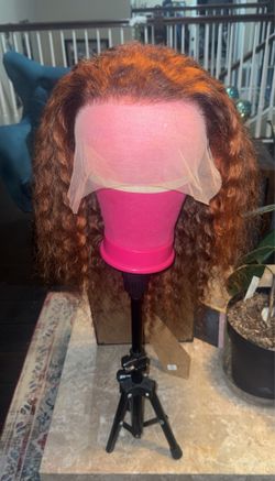 🤎 Ginger Blend Curly Lace Wig (Unworn)