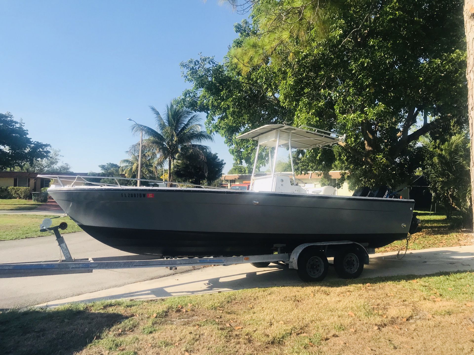 1979 Robalo/AMF 256 center console HULL ONLY for Sale in Lauderhill, FL OfferUp