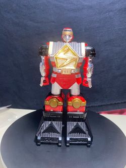 1995 Bandai Power Rangers Deluxe Red Shogunzord Figure Used
