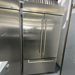 KitchenAid 42” Built-In French Door Refrigerator – Open Box – Stainless Steel! ❄️🔥