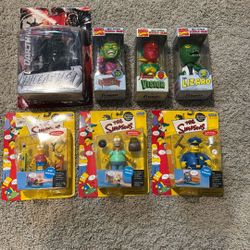 Star Wars, Simpsons, Avengers Action Figures Funko