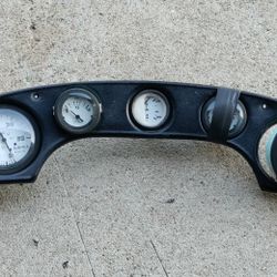 Boat Panel And Gauges