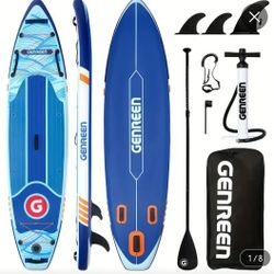 Brand new in box 📦 Blue Genreen SUP Paddleboard