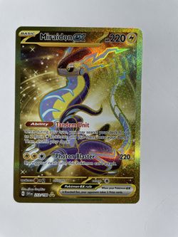 Pokemon - Miraidon EX - 253/198 - Scarlet & Violet - Hyper Rare