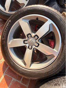 18” rims + new tires
