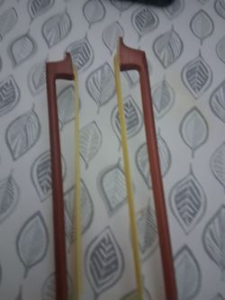 Pair 1/4 Violin Bows Horse Hair