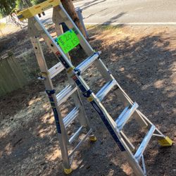 Warner 14 foot folding ladder