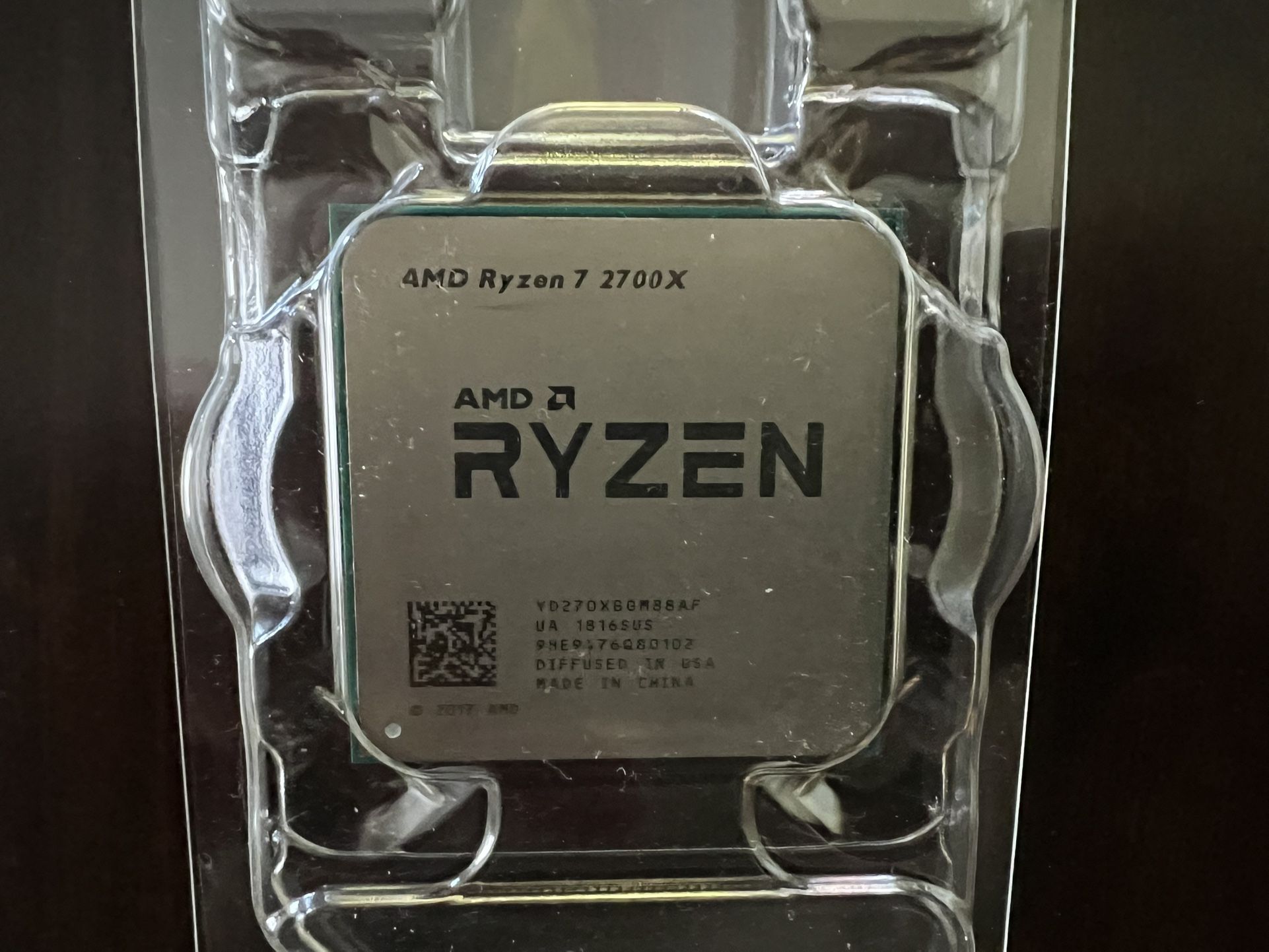 AMD Ryzen 7 2700X CPU
