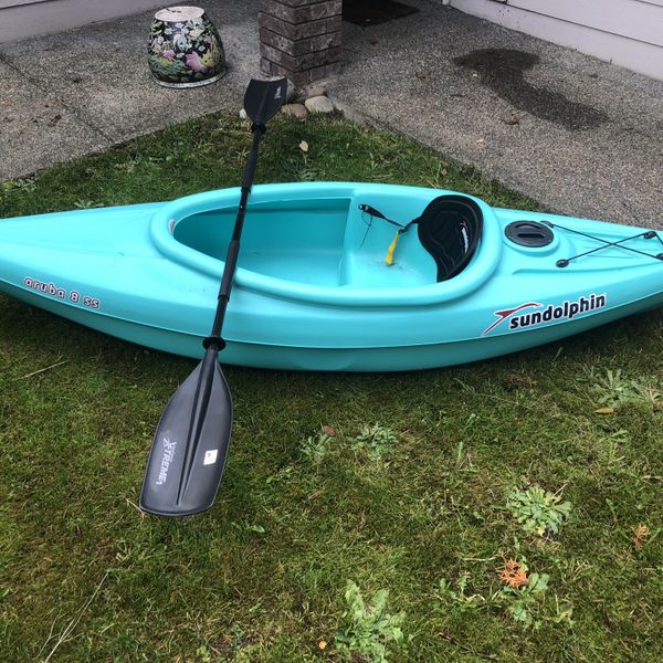 Sun Dolphin Teal Kayak Aruba 8 SS for Sale in Puyallup, WA OfferUp