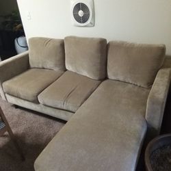 Living Spaces Sectional Couch 