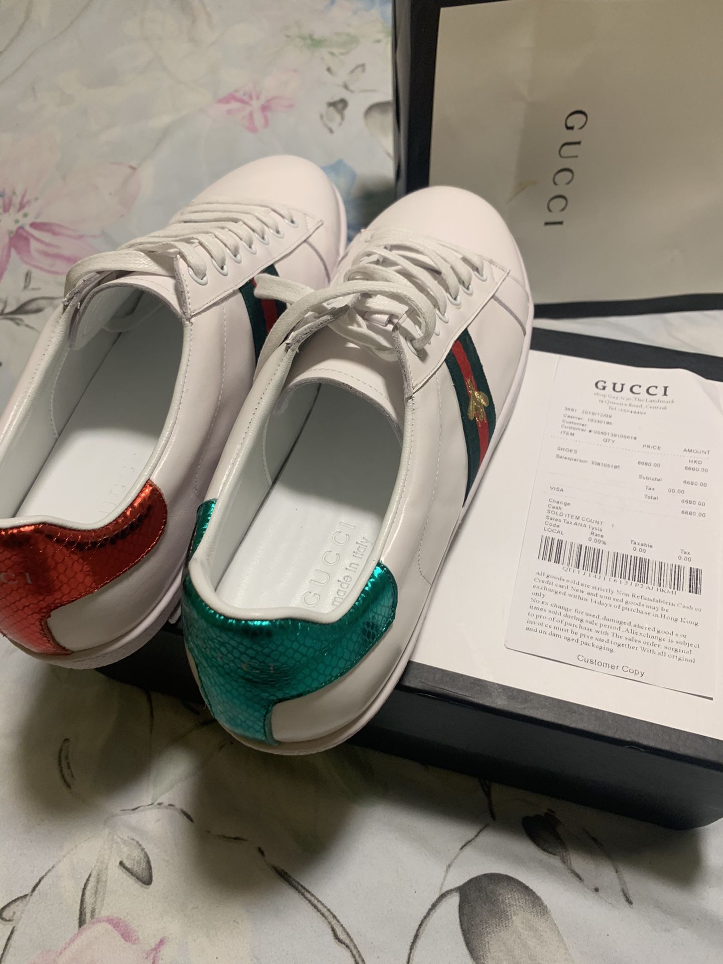 gucci bee shoes sale
