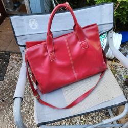 Vintage Red Handbag GoodQuality
