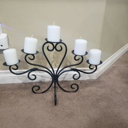 Candle Holder And Candles