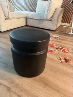 Concrete end table inside or outside ..