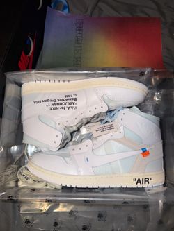 Jordan 1 off white Alaska
