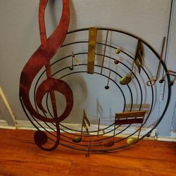 Iron Wall Art Music