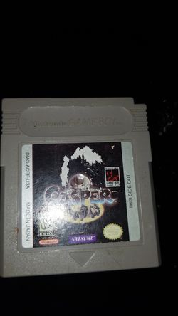 Game Nintendo game boy cadper
