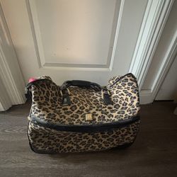 Diane von Furstenberg  Cheetah Design Carry On Bag