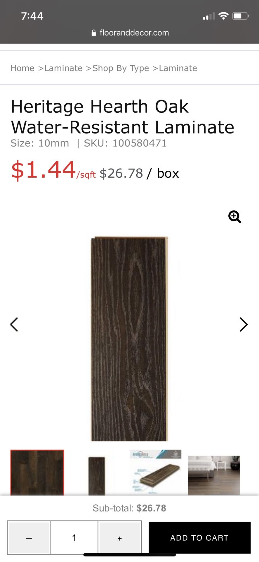Heritage oak Laminate Flooring