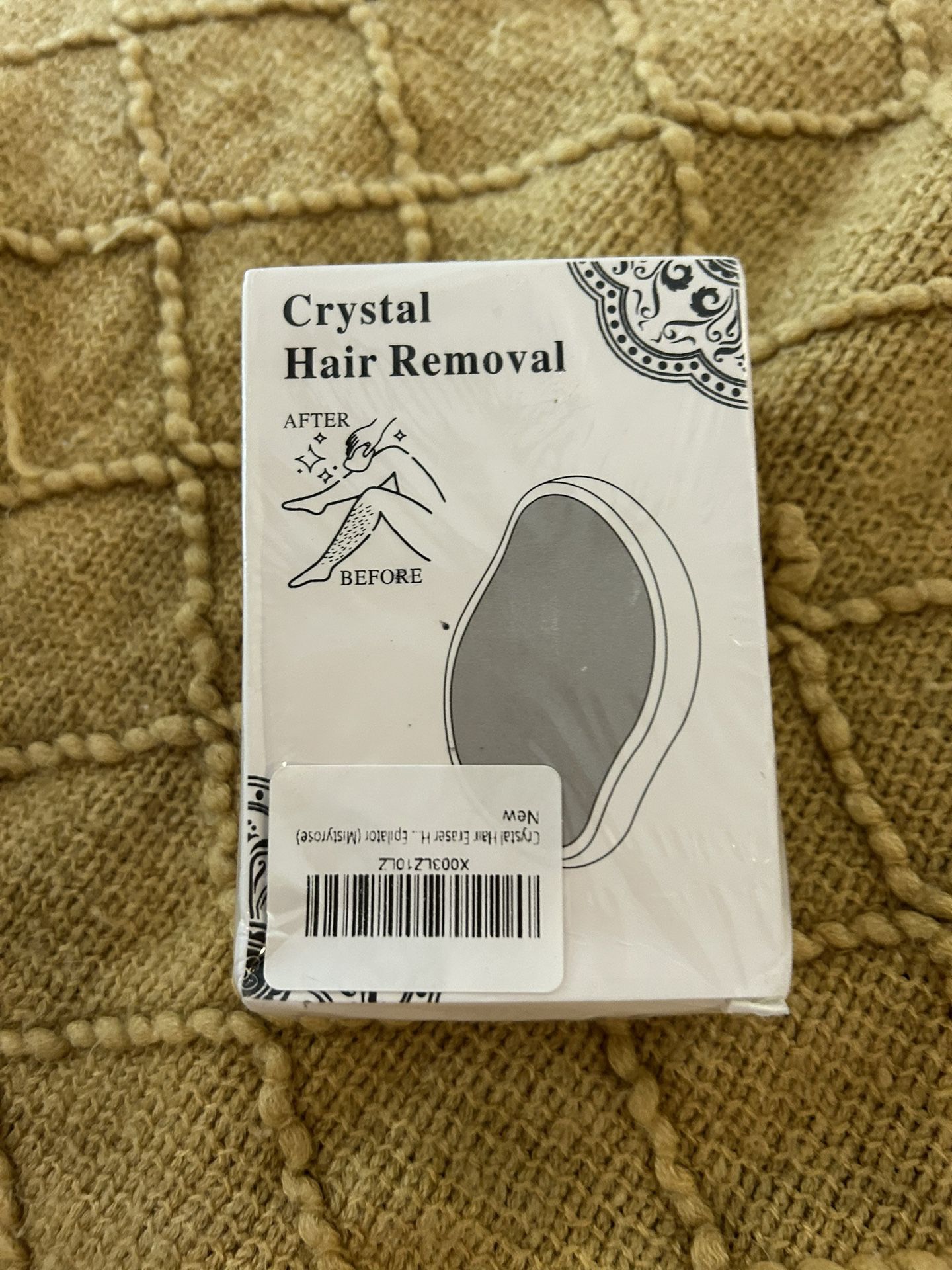 Crystal Hair Removal mistyrose color 