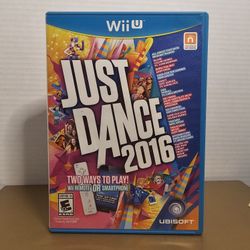 Wii U Game Tited, Just Dance 2016. Used. 