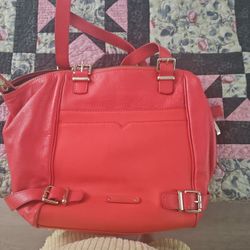 Jack French Handbag, Red