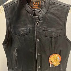 Woman Leather Vest
