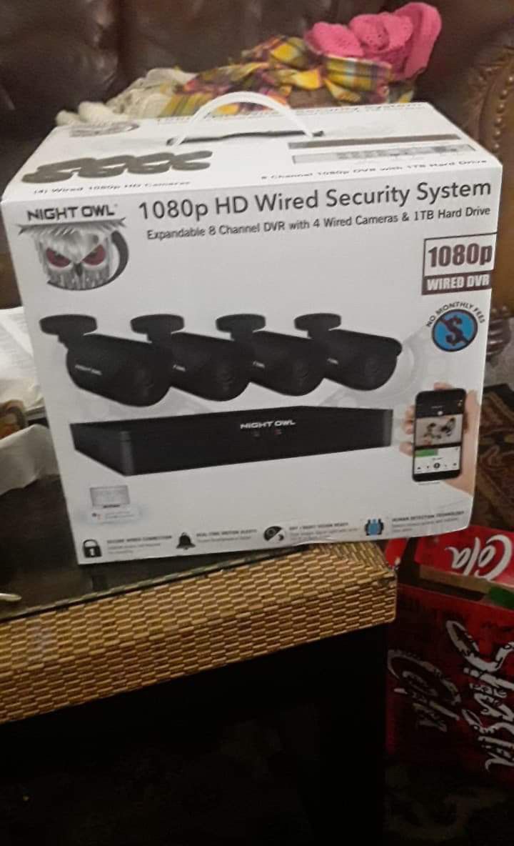 1080p HD wired security system