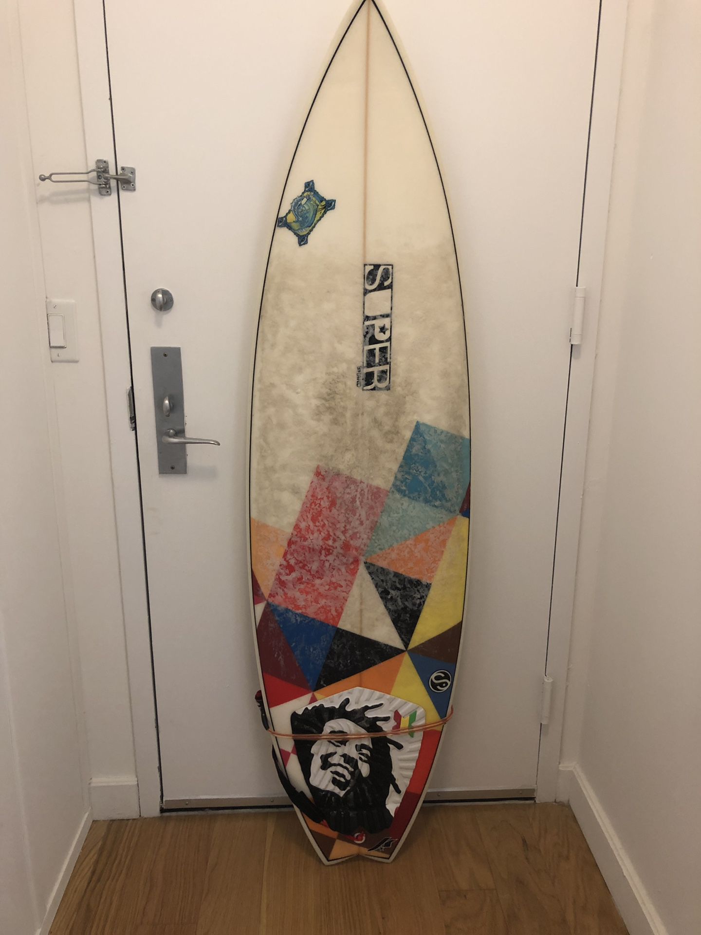 SuperBrand Toy Surfboard 5’10 great condition