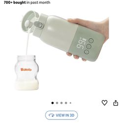 BOLOLO Portable Milk Warmer - New