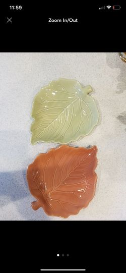 Decor Leaf plates