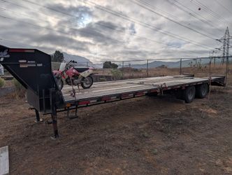 25k Gvw Deck Over Gooseneck Trailer